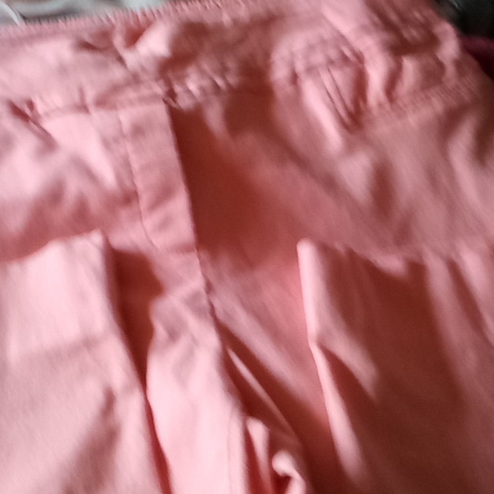 Pant crop peach color